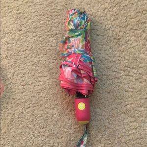 Lilly Pulitzer Scuba to Cuba travel umbrella